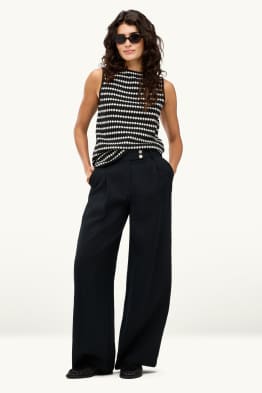 Pantaloni business - vita alta - regular fit