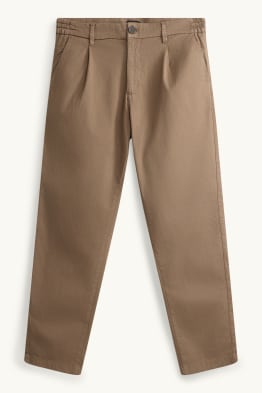 Chino - Tapered Fit - strukturiert