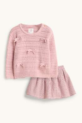 Mašličky - outfit pro miminka - 2dílný