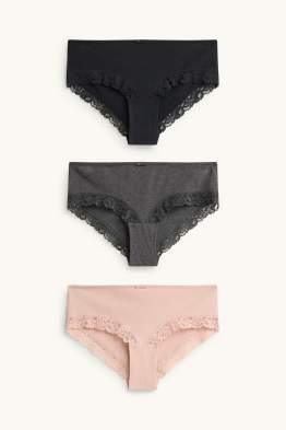 Confezione da 3 - coulotte