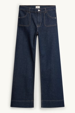 Wide leg jeans - talie joasă