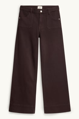 Wide leg jeans - talie joasă