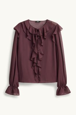 Chiffon-Bluse