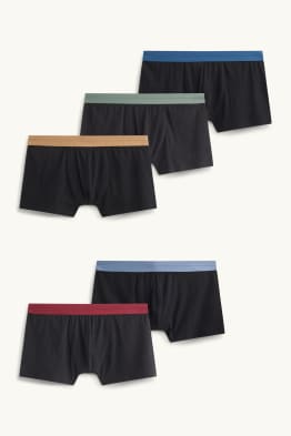 Confezione da 5 - boxer aderenti
