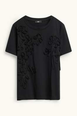 T-shirt - regular fit - gebloemd
