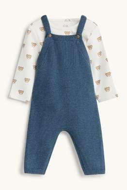 Bärchen - Erstlingsoutfit - 2 teilig