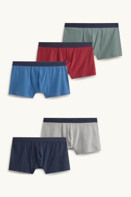 Confezione da 5 - boxer aderenti