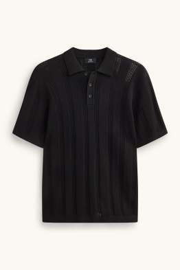 Poloshirt - Relaxed Fit - gestreift