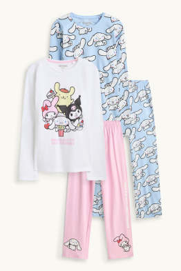 Multipack 2er - Hello Kitty and Friends - Pyjama - 4 teilig