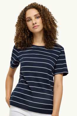 Camiseta - regular fit - de rayas