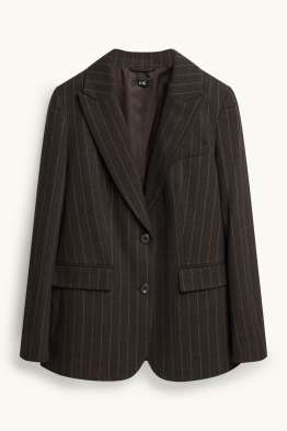 Business-Blazer - Regular Fit - Nadelstreifen