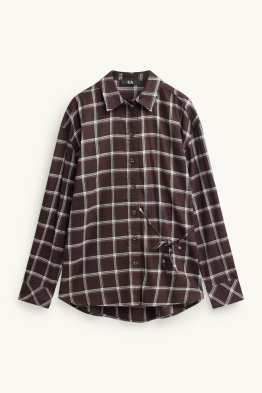 Brusa camisera - de quadres