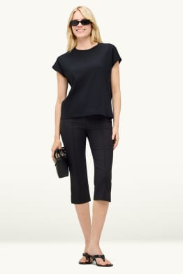 Pantalón pirata - high waist - slim fit
