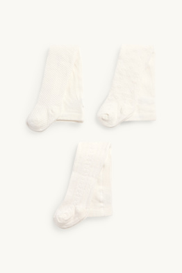 Set van 3 - babymaillot - met structuur