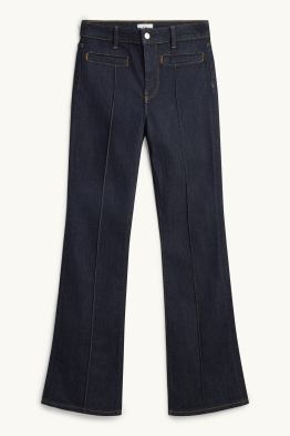 Bootcut jeans - vita media