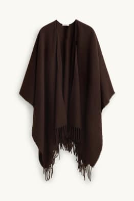 Fringed poncho