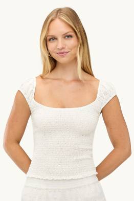 Blusa sin mangas - fruncida