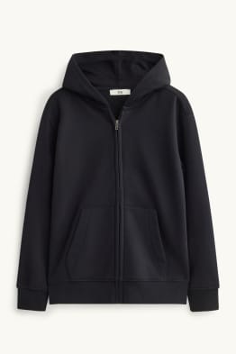 Sweat zippé à capuche
