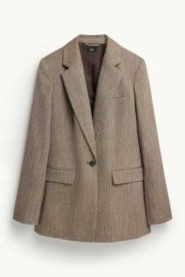 Blazer lung - regular fit - cu model