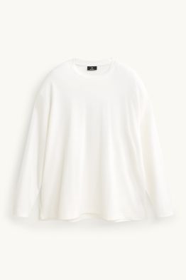 Tričko s dlouhým rukávem - relaxed fit