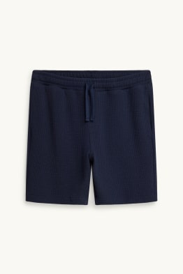 Sweat shorts - textured