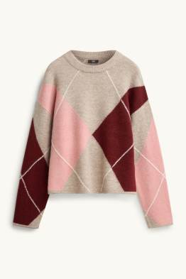 Pullover - kariert