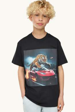 Lot de 2 - gorille et tigre - T-shirt