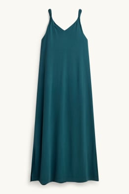 Jurk met V-hals - straight fit