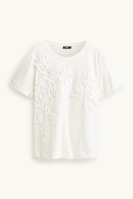 T-shirt - regular fit - gebloemd