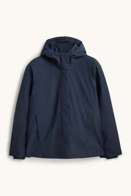Jaqueta tècnica amb caputxa - folrada - impermeable