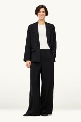 Business-Hose - High Waist - Wide Leg