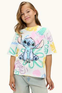 Lilo & Stitch - Kurzarmshirt - gemustert