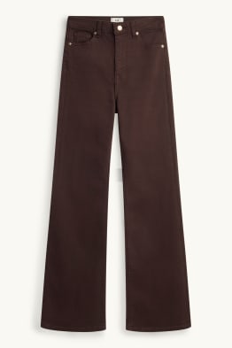 Flared jeans - high waist