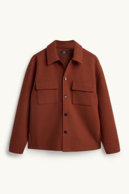 Shirt jacket - relaxed fit - kent collar