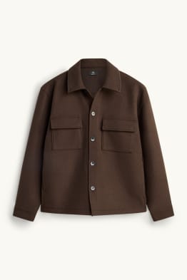Shirt jacket - relaxed fit - kent collar