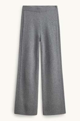 Jogginghose mit Kaschmir-Anteil - Woll-Mix