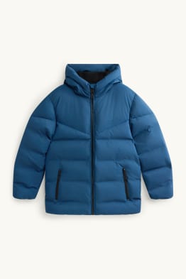 Funktions-Steppjacke mit Kapuze - gefüttert