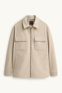 Veste-chemise - relaxed fit - col kent