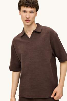 Polo in maglia - relaxed fit