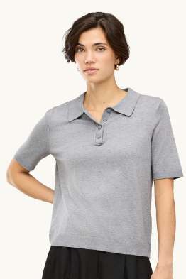 Strick-Poloshirt - Regular Fit