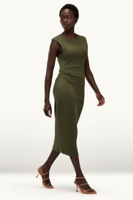 Bodycon dress - ribbed