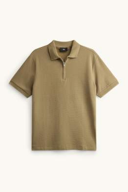 Poloshirt - Regular Fit - strukturiert
