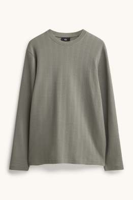 Pull à fine maille - à rayures