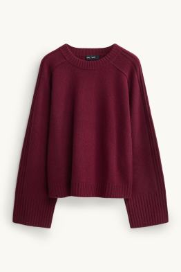 Pull avec teneur en cachemire - laine mélangée