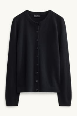Gebreid vest van kasjmier