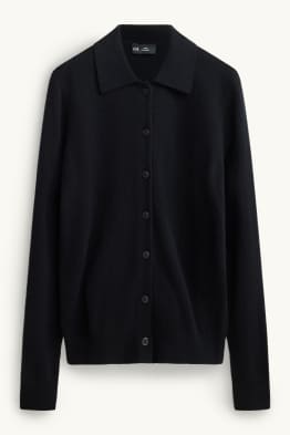 Kaschmir-Strickjacke