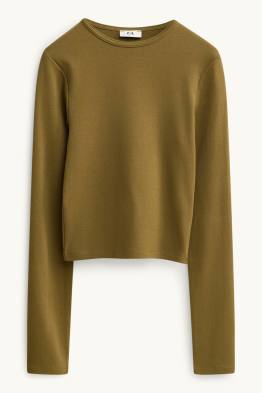 Langarmshirt - Slim Fit