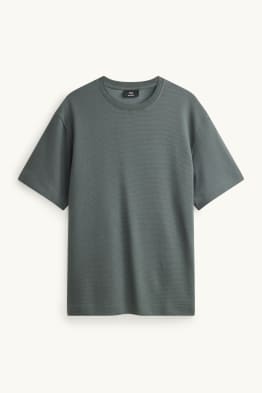 T-shirt - relaxed fit - ribbed