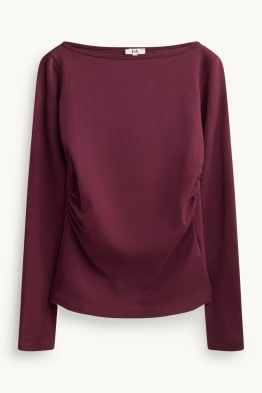 Langarmshirt - Slim Fit