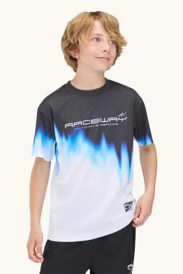 Kurzarmshirt - gemustert